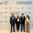 La delegació andorrana a l'OSCE-PA a Istambul.