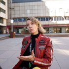 La presidenta de la Federació Andorrana de Ciclisme, Carolina Poussier.