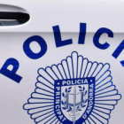 Un cotxe de la policia.