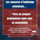 La Coordinadora denúncia un cas de desnonament sense habitatge alternatiu.