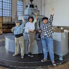 El grup les Il·luminades a l'interior de les Instal·lacions de FEDA.