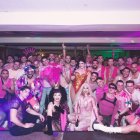 Participants en una edició anterior del festival d'hivern 'Maricongelada' a l'estació de La Molina