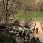 El nou tram es troba entre el camí de les Gravades i l'encreuament entre el camí ral i el camí de les Barreres