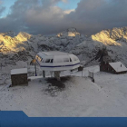 Neu aquest matí a Ordino Arcalís