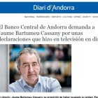 Una notícia presentada com si fos del Diari.