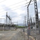 La subestació elèctrica d’Adrall.