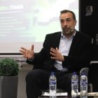 El president de l'Empresa Familiar Andorrana, Daniel Armengol, durant una intervenció.