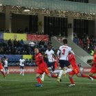 La selecció anglesa va visitar Andorra el 2021.