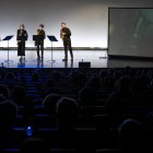 Els integrants de Moscow Saxophone Quartet al Sax Fest.