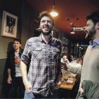 Cerni Cairat i Cerni Escalé el dia de les eleccions comunals