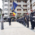 Molné a la celebració de la patrona del cos de seguretat.