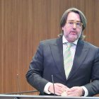 El president del grup parlamentari de CC, Carles Naudi.