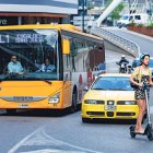 Un bus exprés de la línia de Sant Julià.