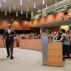 Espot va abordar en el discurs la diversificació de l’economia.