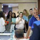 Reunió sobre els salaris.