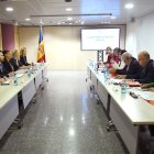 Un moment de la  reunió anual del comitè bilateral Fulbright.