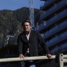 El conseller David Pérez, al clot d’Emprivat.