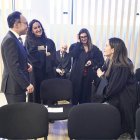 Alís, durant un acte a la seu de la justícia.