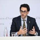 El ministre portaveu, Guillem Casal, ahir.