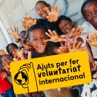 Carnet Jove posa en marxa una nova campanya d'ajuts per al voluntariat.