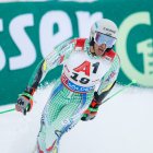 Joan Verdú al final de la segona mànega de la Copa del Món de Solden.