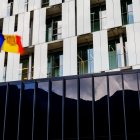 La façana de la seu de la Justícia.