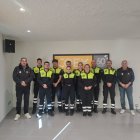 Agents del COEX durant la Jornada de capacitació viària