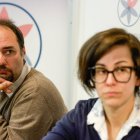 Segués i Tena a la roda de premsa