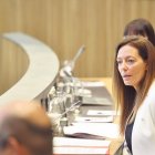 La ministra de Salut, Helena Mas, al Consell.