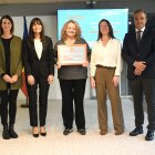 Lliurament del xec a Autea