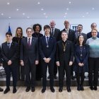 Viista oficial de Mons. Josep-Lluís Serrano Pentinat, Bisbe d'Urgell i Copríncep D'Andorra al comú d'Andorra la Vella