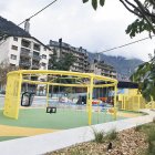 La plaça del Poble d’Andorra la Vella.