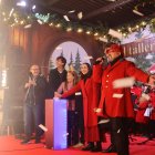 El cap de Govern, Xavier Espot, els cònsols Sergi González i Olalla Losada.