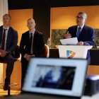 El director general de FEDA, Albert Moles, durant el discurs.