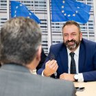 Beccari a la Comissió Europea, l’any passat.