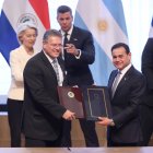 Dirigents del Grup EFTA, Unió Europea i Mercosur.