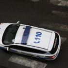 Una patrulla de la policia.