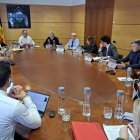 La sessió extraordinària de Consell de Ministres celebrada en el Pas de la Casa.