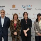 L’acte de signatura del conveni.