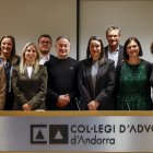 La nova junta del Col·legi d’Advocats