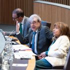 El ministre de Relacions Instiutucionals, Educació i Universitats, Ladislau Baró.