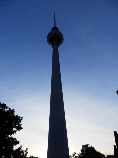 El Nuno ha visitat uns dies Berlin amb la família i ha fotografiat la torre de la televisió, un dels símbols de la ciutat.