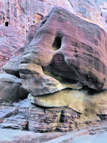 “Si us fixeu bé, veureu un elefant a les roques de Petra, això em fa pensar que si observem les coses amb detall sempre descobrim la bellesa del món.” Així descriu la imatge que ha fet Judith Asturgó a Jordània.