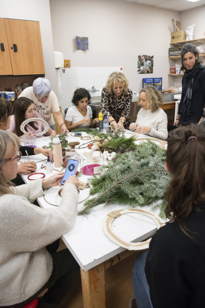 Taller de complements de Nadal a Canillo