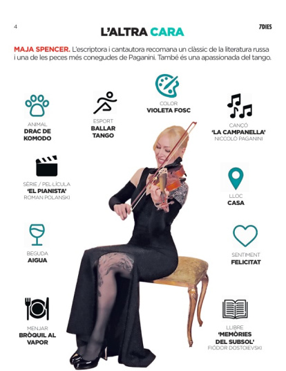 L'altra cara de Maja Spencer