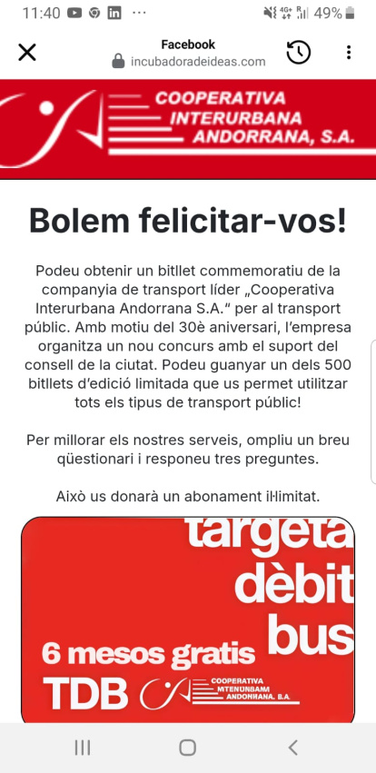 Una de les suposades promocions de Coopalsa és una publicitat amb faltes d'ortografia