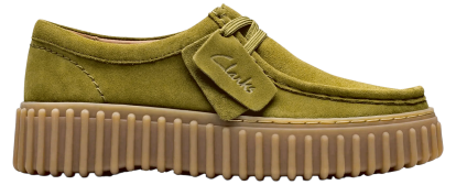 Sabata de dona Torhill Bee Olive en pell d’ant.