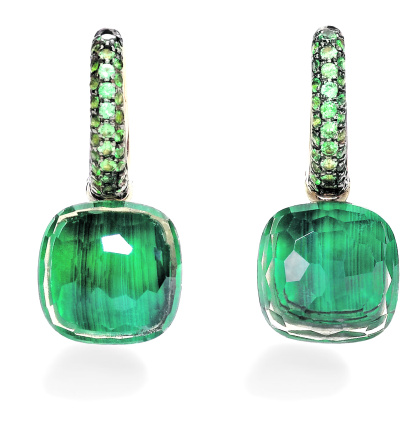 Arracades d’or rosa Pomellato.