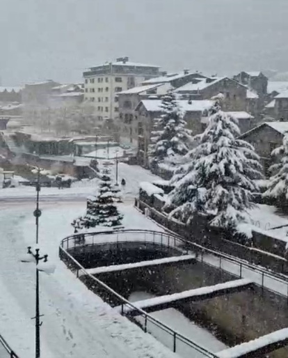 La nevada a Canillo.