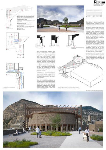 Un mapa de com quedarà la reforma del Palau de Gel.